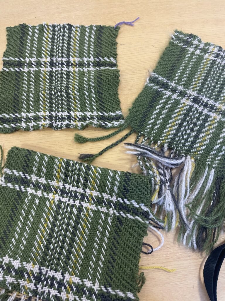 Kokeiluloimen eri käsittelyt.